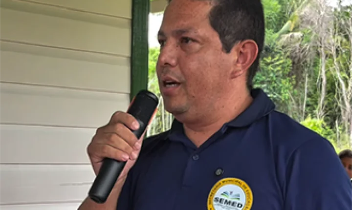 Escola João Pimentel é entregue reformada em Vitória do Jari