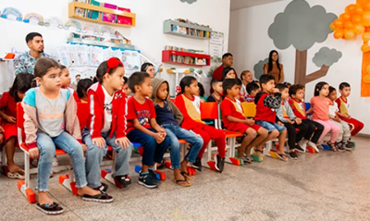 Escola Tia Iracema realiza ação do Maio Laranja em Mazagão
