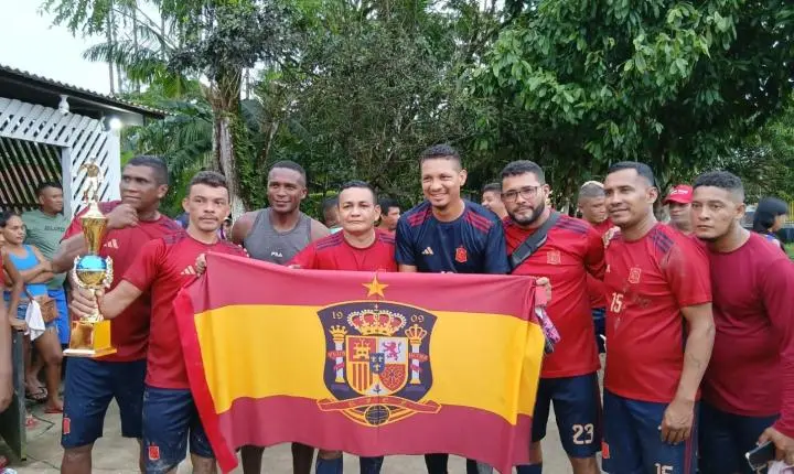 Espanha é Bicampeã: equipe conquista o título da III Copa de Futebol da AVMP em Pracuúba
