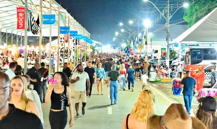 Expofeira 2026 ultrapassa 1 milhão de visitantes em cinco dias e atrai turistas internacionais