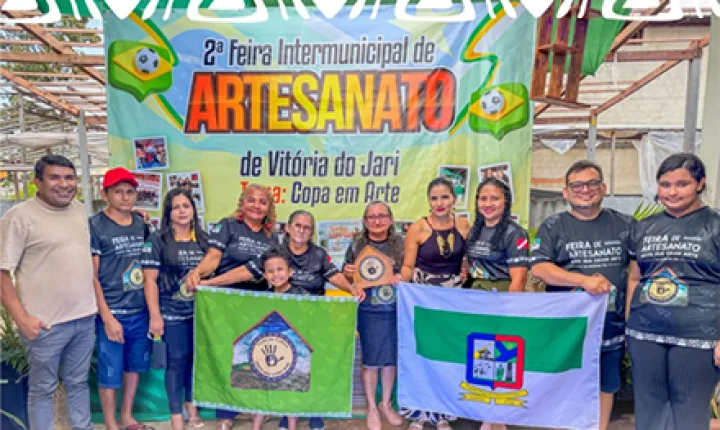 Feira intermunicipal fortalece artesanato e integração cultural entre municípios do Norte