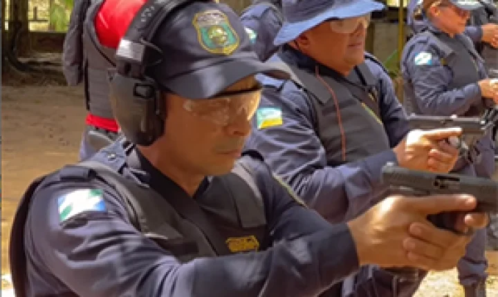 Guarda Civil de Laranjal do Jari conclui primeira turma de qualificação com treinamento de armamento