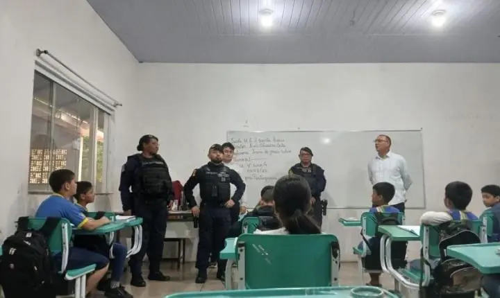 Guarda Municipal intensifica proteção às escolas na volta às aulas em Laranjal do Jari