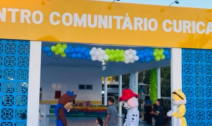 Itaubal entrega Centro Comunitário do Curicaca e amplia espaço de convivência na comunidade