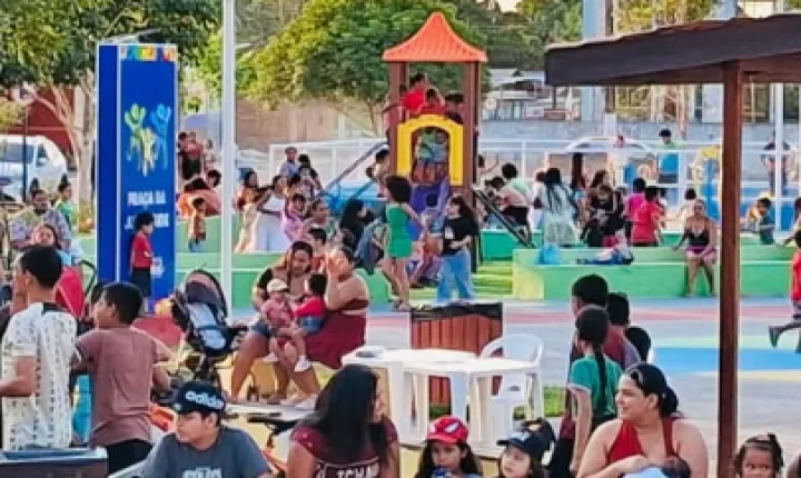 Itaubal entrega Praça da Juventude com estrutura para esporte, lazer e convivência