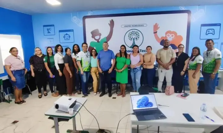 Itaubal realiza capacitação para fortalecer informações do Censo Escolar 2026