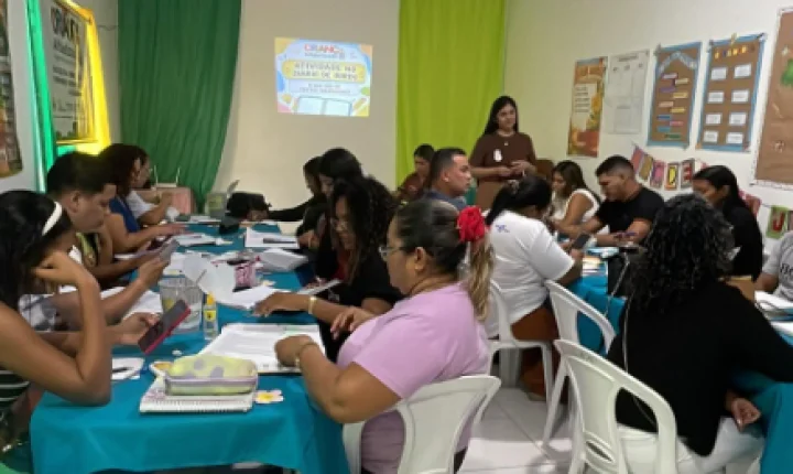 Itaubal realiza quarta formação continuada para professores do Ciclo de Alfabetização