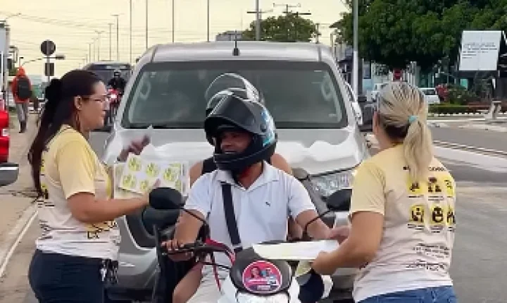 Laranjal do Jari encerra programação do Setembro Amarelo com blitz de conscientização