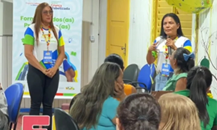 Laranjal do Jari inicia formação continuada para professores da educação infantil