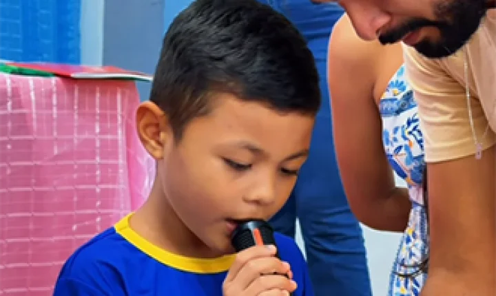 Laranjal do Jari premia crianças destaque em concurso de leitura durante Semana do Bebê