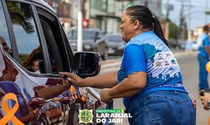 Laranjal do Jari realiza blitz educativa no Maio Laranja contra abuso e exploração sexual infantil