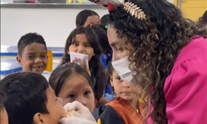 Laranjal do Jari retoma ações do Programa Saúde na Escola com foco em vacinação e saúde bucal