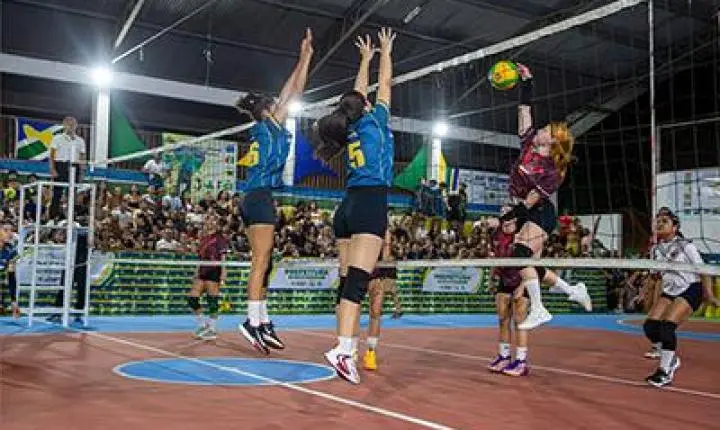 Laranjal do Jari reúne seleções de diversos municípios no Intermunicipal de Voleibol