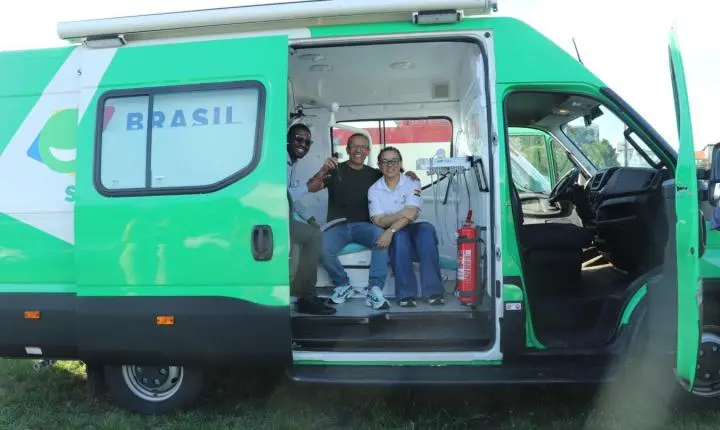 Macapá recebe ambulância do Samu e Unidade Odontológica Móvel UOM