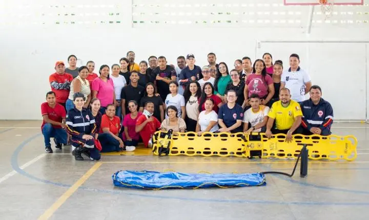 Mazagão capacita profissionais em Atendimento Pré-Hospitalar e Suporte Básico de Vida