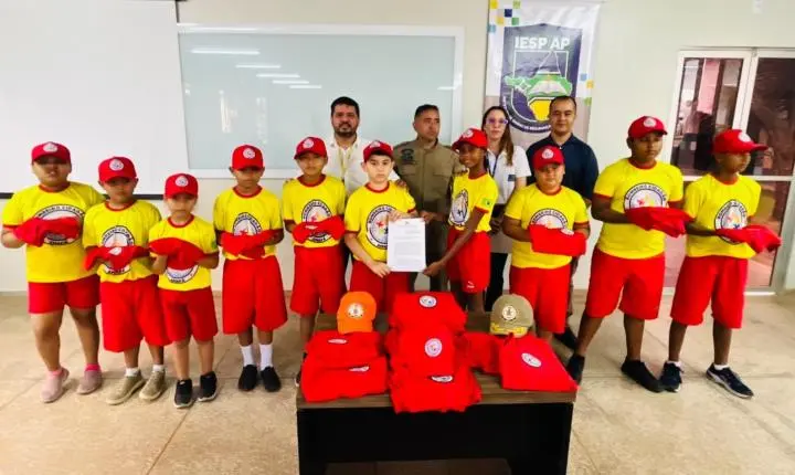 MP-AP converte multa por dano ambiental em doação de itens para uniforme do Projeto Bombeiro Cidadão