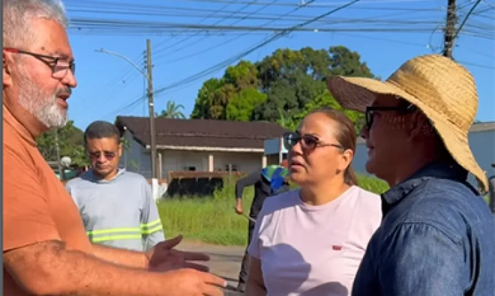 Município de Amapá avança para alcançar 100% de ruas pavimentadas