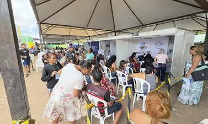 Mutirão Programa PopRuaJud atende centenas de pessoas no Aterro Sanitário de Macapá