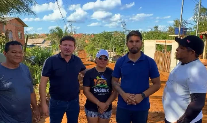 Oiapoque avança com terraplanagem e recuperação de vias no bairro Belo Monte