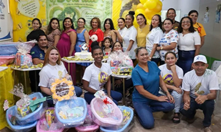 Oiapoque promove ação do Agosto Dourado na UBS Julieta Palmerim