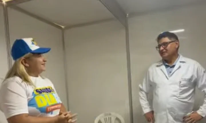 Paulinha Santos acompanha ação com atendimentos especializados em Serra do Navio