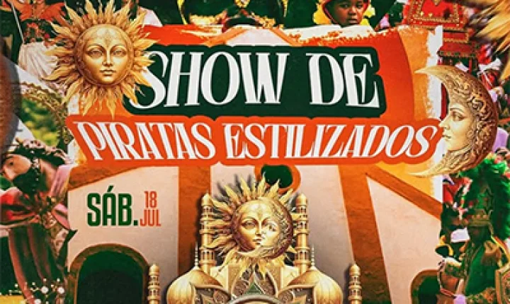 Piratas Estilizados leva samba-enredo oficial à Festa de São Tiago, em Mazagão Velho
