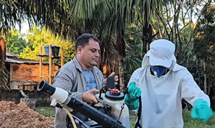 Porto Grande intensifica ações de bloqueio contra o Aedes aegypti