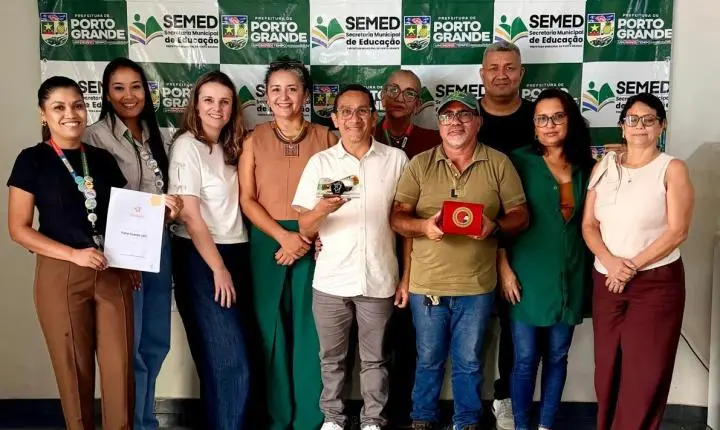 Porto Grande reforça parceria com Centro Lemann para fortalecer gestão da educação municipal