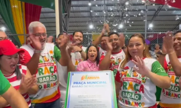 Praça Barão do Rio Branco é entregue à população do município de Amapá