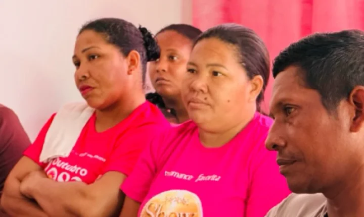 Pracuúba leva ação do Outubro Rosa à comunidade do Cujubim