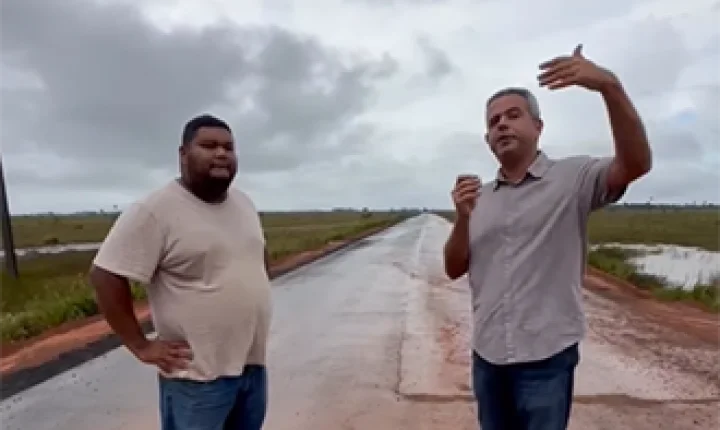 Prefeito de Tartarugalzinho autoriza recuperação emergencial de ramal e prevê pavimentação definitiva