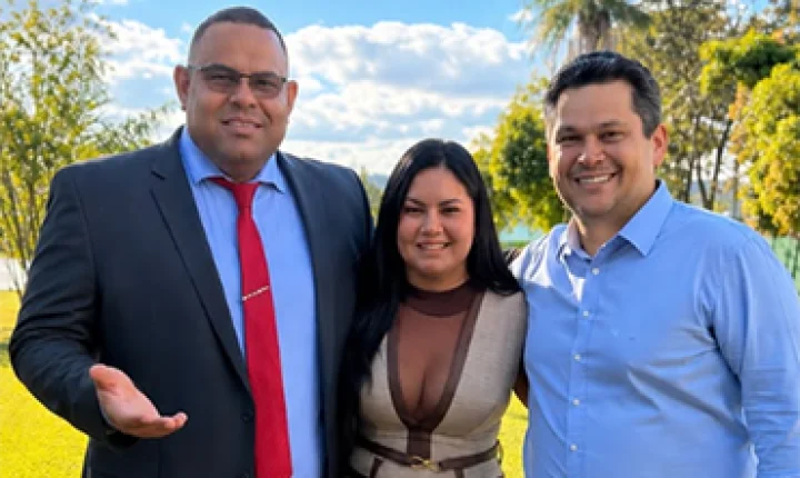 Prefeito Elielson e Carol Monteiro participam de agenda com Davi, em Brasília