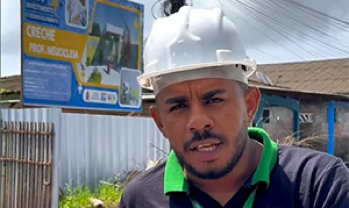 Prefeitura de Calçoene intensifica fiscalização de obras em creches e unidade habitacional