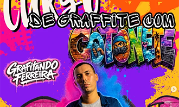 Prefeitura de Ferreira Gomes abre inscrições para curso de graffiti com Gomite