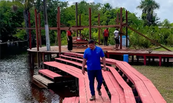 Prefeitura de Itaubal revitaliza Balneário do Curicaca para fortalecer lazer e turismo local