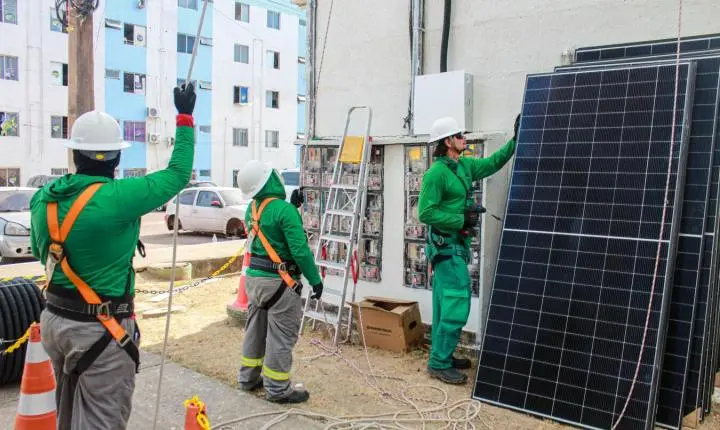 Prefeitura de Macapá acompanha avanço do Programa Luz Baixa em conjuntos habitacionais