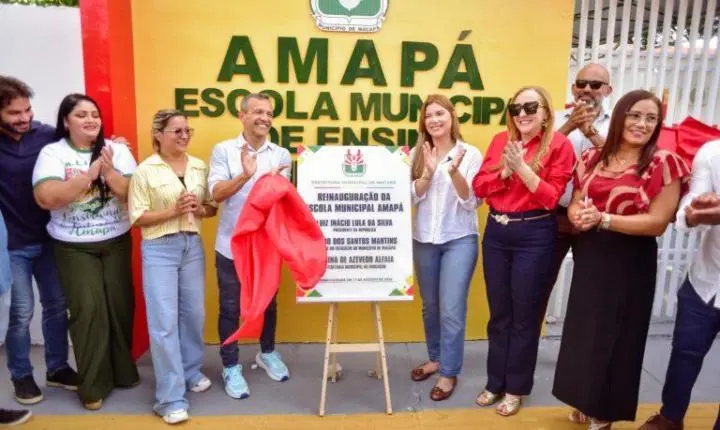 Prefeitura de Macapá entrega nova estrutura da EMEF Amapá e reforça investimentos na educação