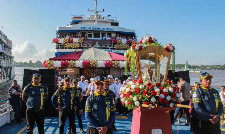 Prefeitura de Macapá oferece suporte de saúde durante Círio Fluvial