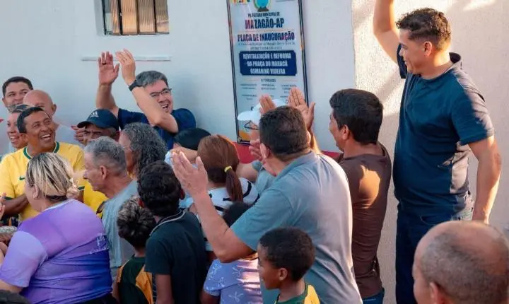 Prefeitura de Mazagão inaugura praça da Vila Maracá neste domingo