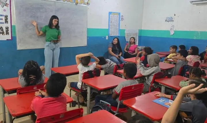 Prefeitura de Oiapoque leva ações do Junho Verde a escolas da rede municipal 