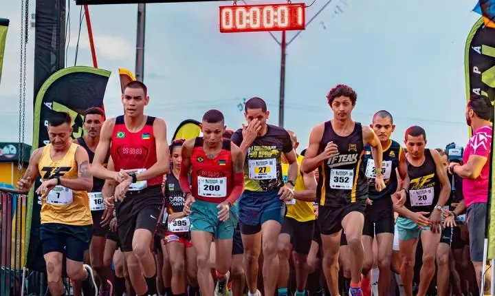 Primeira Corrida do BPRu movimenta Mazagão e aproxima comunidade das forças de segurança
