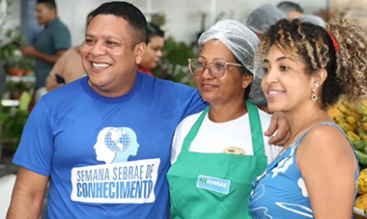 Produtores de Pedra Branca do Amapari destacam força da agricultura familiar em feira do Sebrae