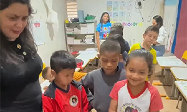 Projeto leva leitura, jogos e reforço da alfabetização a estudantes da Ilha de Santana