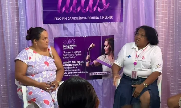 Roda de conversa encerra Agosto Lilás com ações de informação, acolhimento e proteção às mulheres
