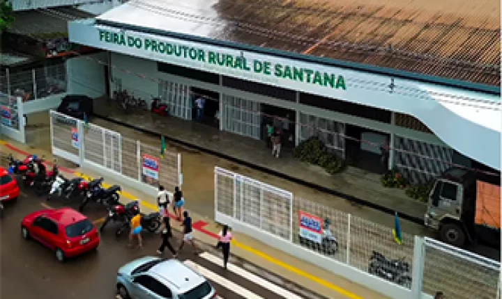 Santana entrega feira revitalizada e aposta em estrutura mais segura para produtores e consumidores