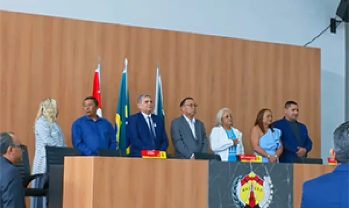 SEMED participa da inauguração da nova sede da Câmara de Mazagão