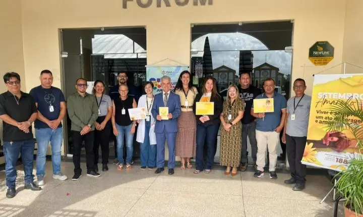Setembro Amarelo: TJAP inicia projetos de saúde física e mental nas comarcas do interior do estado