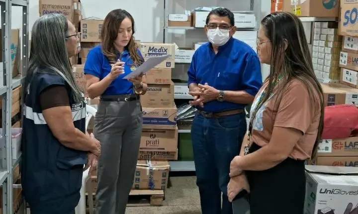 TCE/AP visita Unidades Básicas de Saúde para validação de dados do IEGM