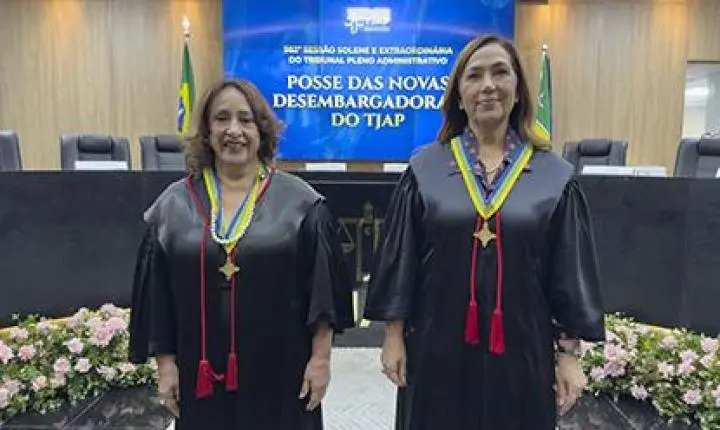 TJAP vive momento histórico com posse de duas novas desembargadoras e avanço da equidade de gênero