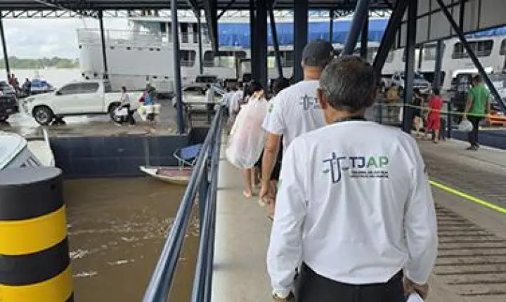 Vara da Infância e Juventude de Santana fiscaliza terminal hidroviário da cidade